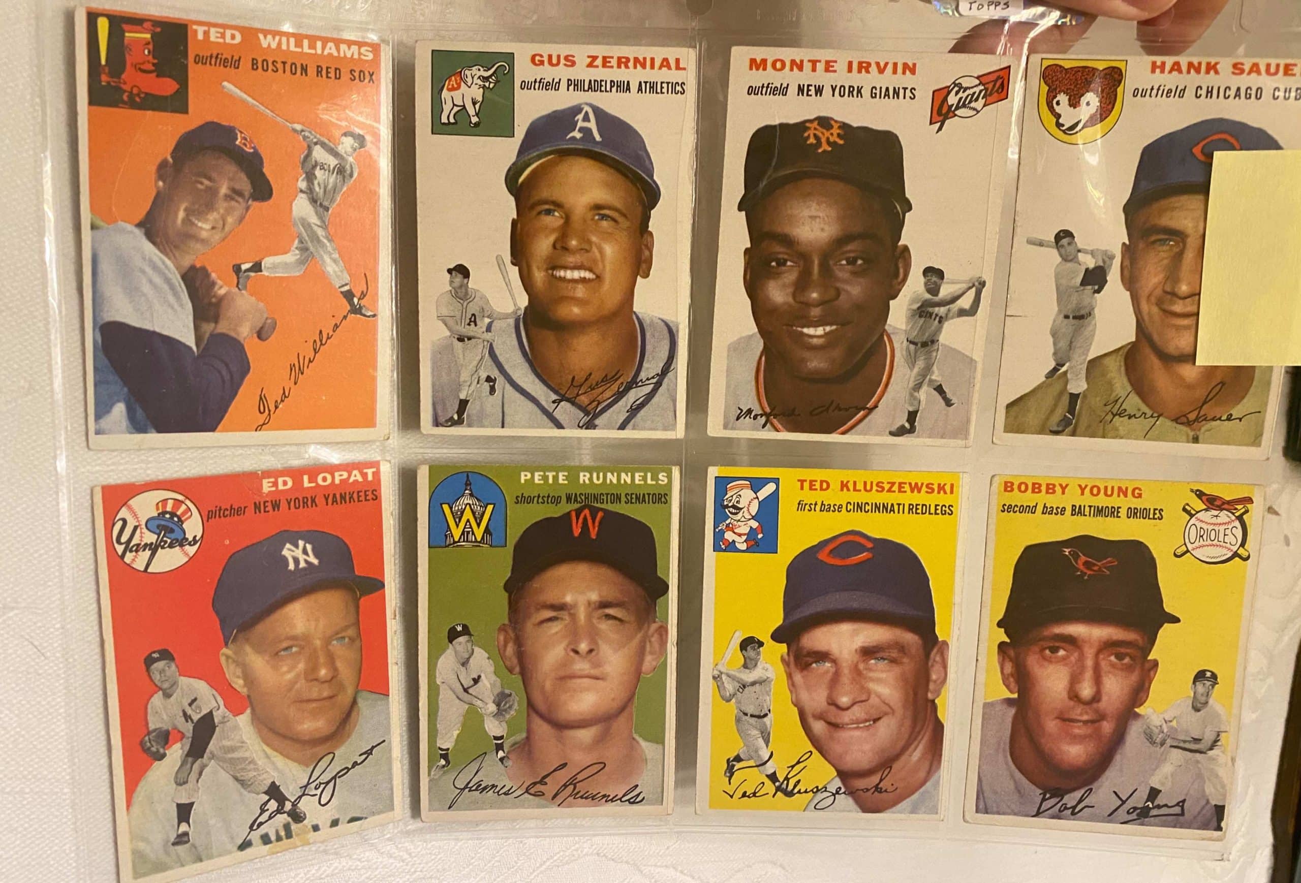 1954 Topps Complete Set (250)