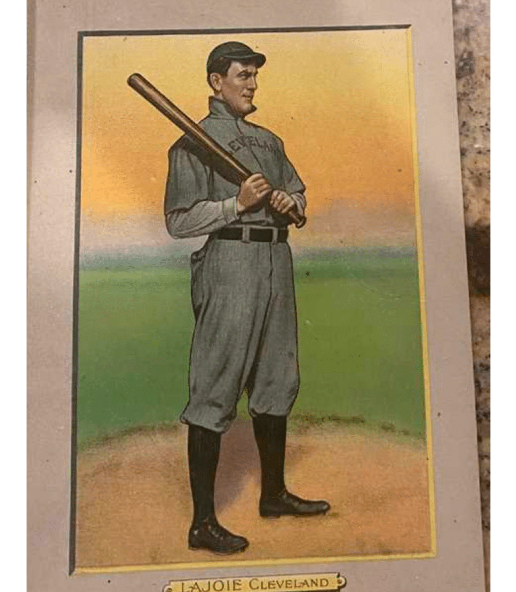 T3 Turkey Red Nap Lajoie (Checklist Back)